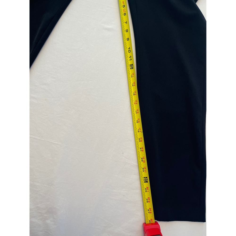 E P Pro Black Golf Pants Size 10 Stretch Straight Leg - Picture 3 of 8
